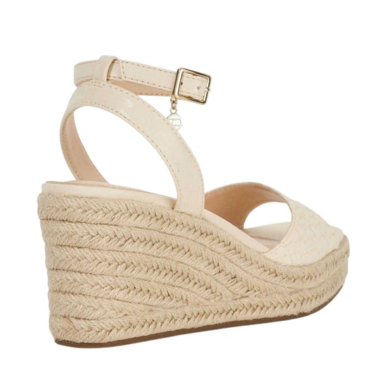 Dune London Espadrille-sandalen met hoge sleehak voor dames van het merk Kerries (Gebroken wit) - Image 2