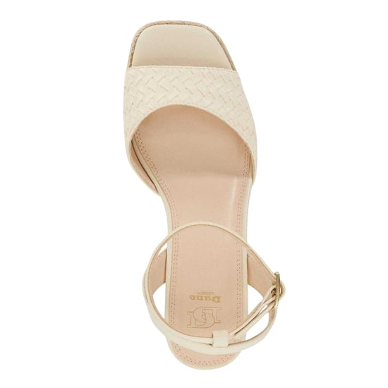 Dune London Espadrille-sandalen met hoge sleehak voor dames van het merk Kerries (Gebroken wit) - Image 3