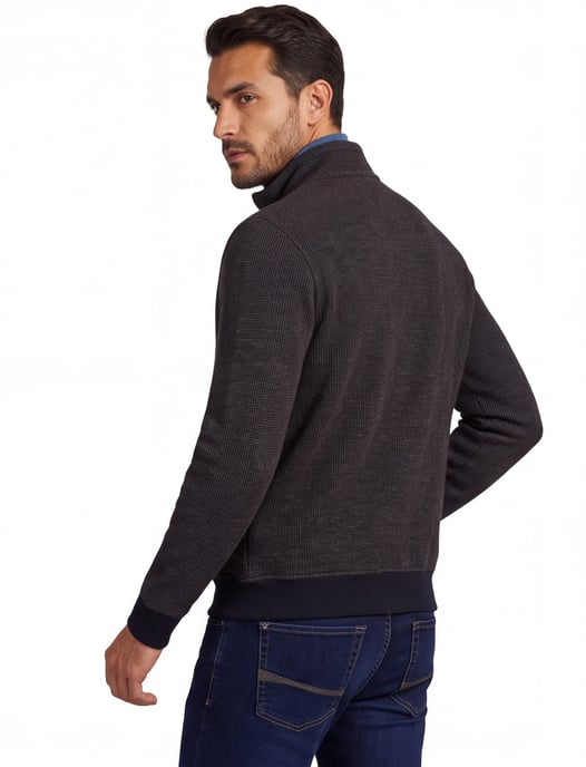 effen baileys vest katoen antraciet - Image 2