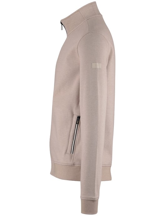 vest Baileys beige witte rits normale fit - Image 4