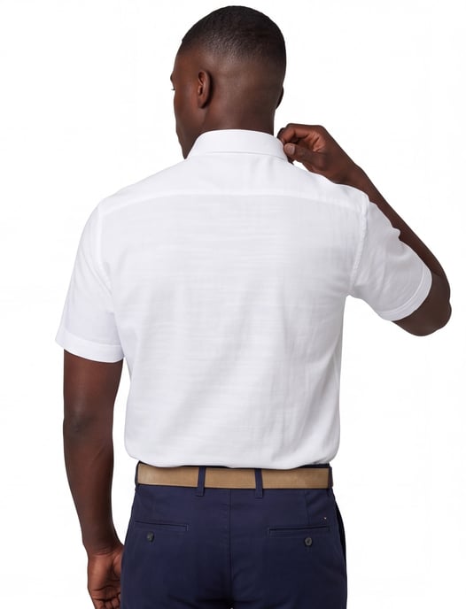 overhemd Eterna Comfort Fit wit lyocell - Image 2