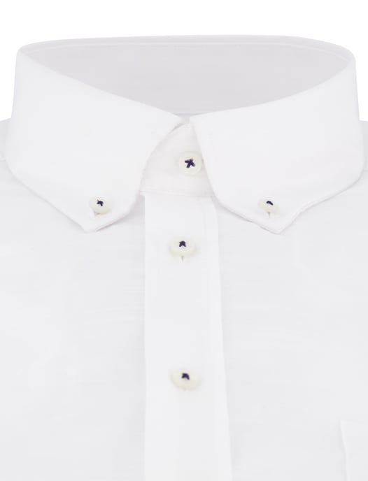 overhemd Eterna Comfort Fit wit lyocell - Image 3