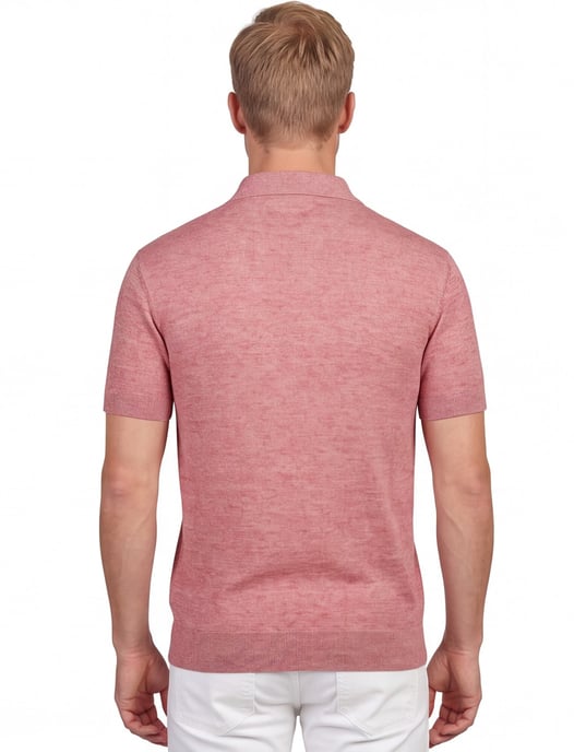 Polo Barbour Boston rood korte mouw normale fit - Image 2