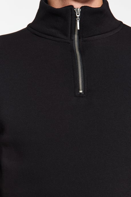 TRENDYOL MAN Heren Zwart Dierenprint Lang Regular fit Sweatshirts - Image 2