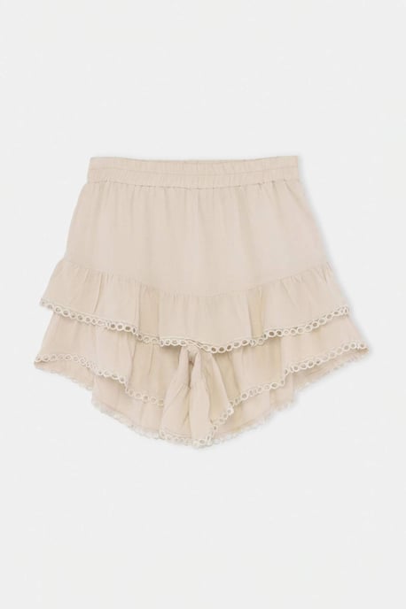 TRENDYOLMİLLA Dames Wit Effen Kort / Mini Skort Rokken - Image 4