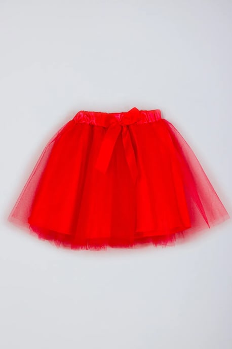 TRENDYOLKIDS Meisjes Rood Effen Kort / Mini Basic A-lijn Rokken - Image 2