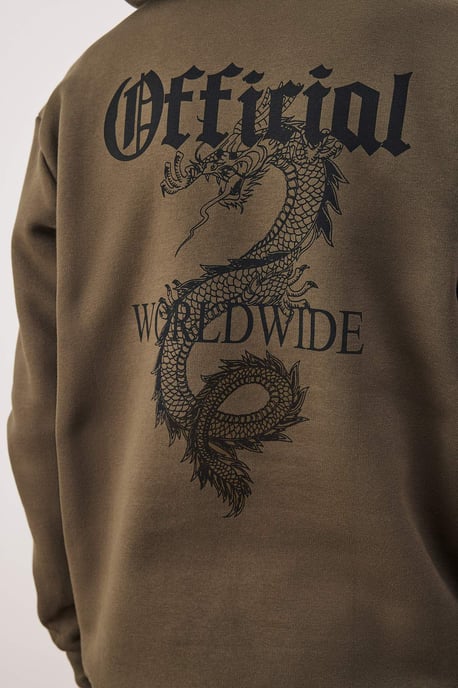 TRENDYOL MAN Heren Kaki Effen Lang Regular fit Sweatshirts - Image 2