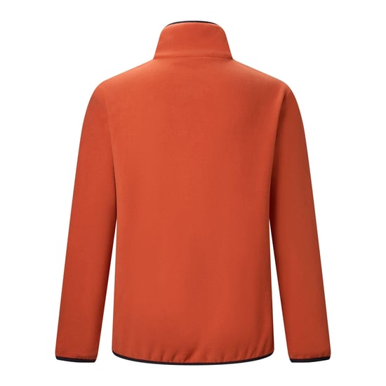 Regatta Heren Frankie Half Zip Fleece Top (Rooibosthee/Zwart) - Image 3