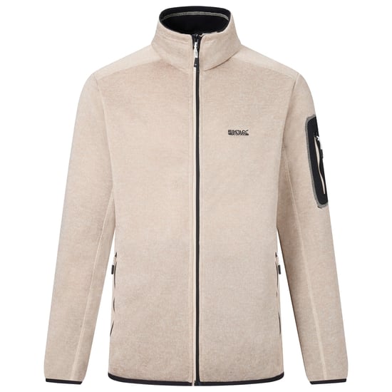 Regatta Heren Newhill Marl Full Zip Fleecejack (Maanstraal) - Image 1
