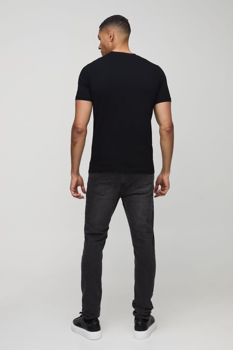 Essential T-shirt met Muscle Fit en ronde hals - Image 2