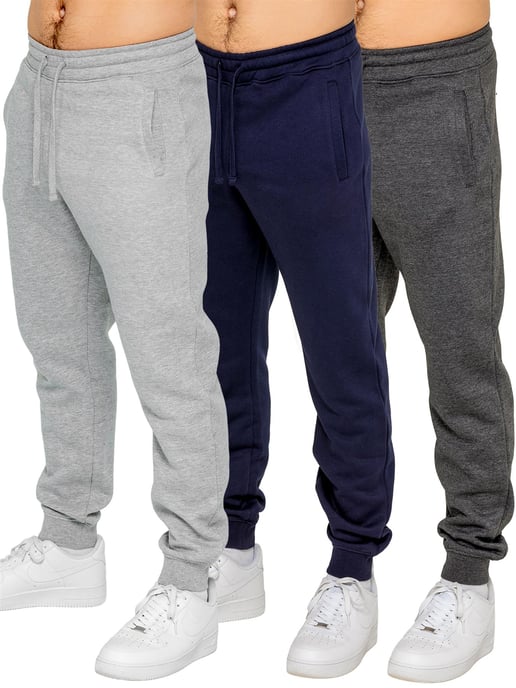 Kruze | 3-Pack Heren Fleece Joggingbroeken - Image 1