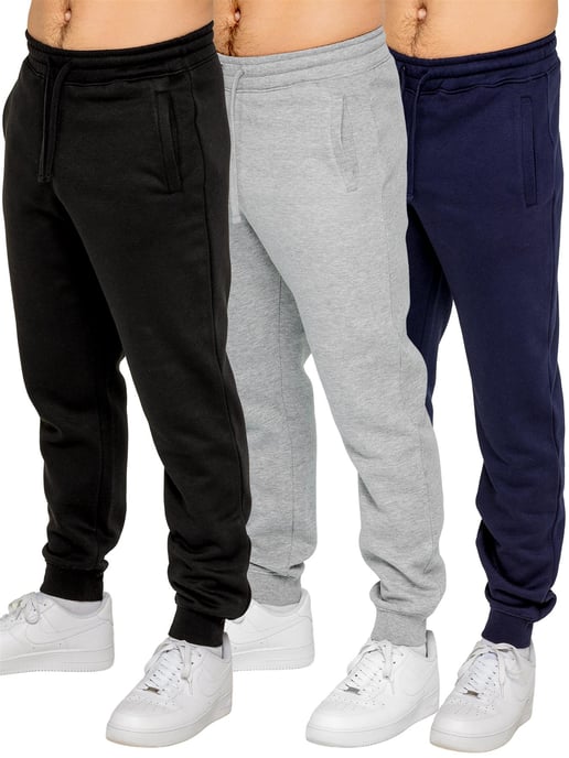 Kruze | 3-Pack Heren Fleece Joggingbroeken - Image 1