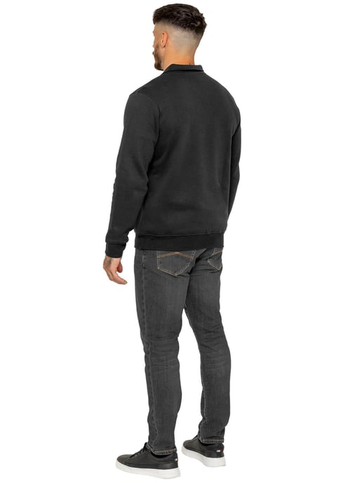 Enzo Milano | Heren Half-Zip Sweatshirt met Kraag - Image 6