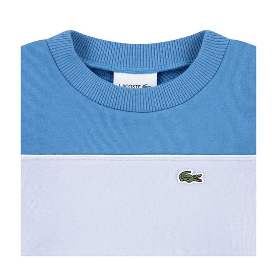 Lacoste Kinder/Kinderen Kleurblok Trui (Blauw) - Image 3
