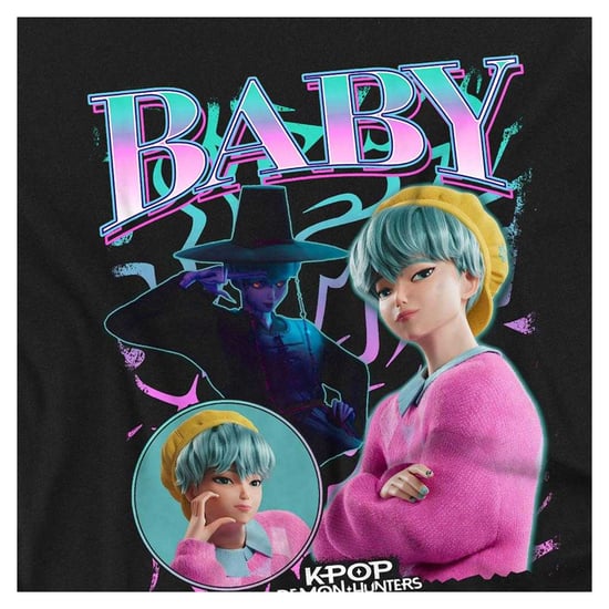 K-Pop Demon Hunters Saja jongens-baby-sweatshirt uit de Homage-collectie (Zwart) - Image 3