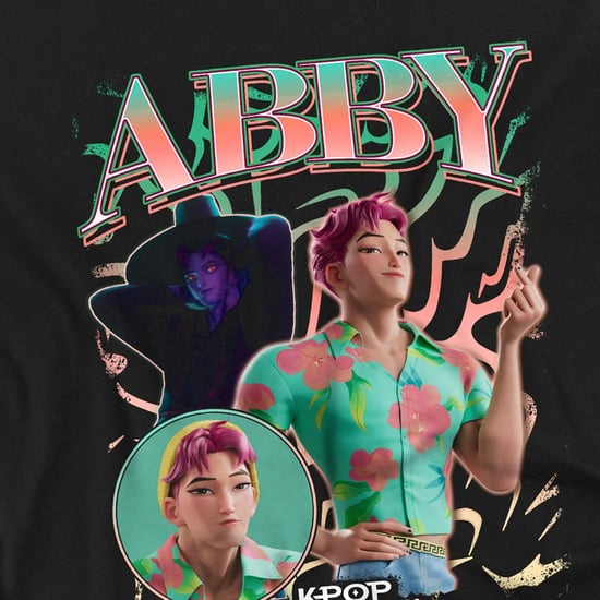 K-Pop Demon Hunters Kinderkleding / Jongens: Abby Saja Homage-sweatshirt (Zwart) - Image 3
