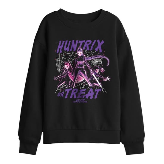 K-Pop Demon Hunters Huntrix Or Treat-sweatshirt voor kinderen (zwart) - Image 1