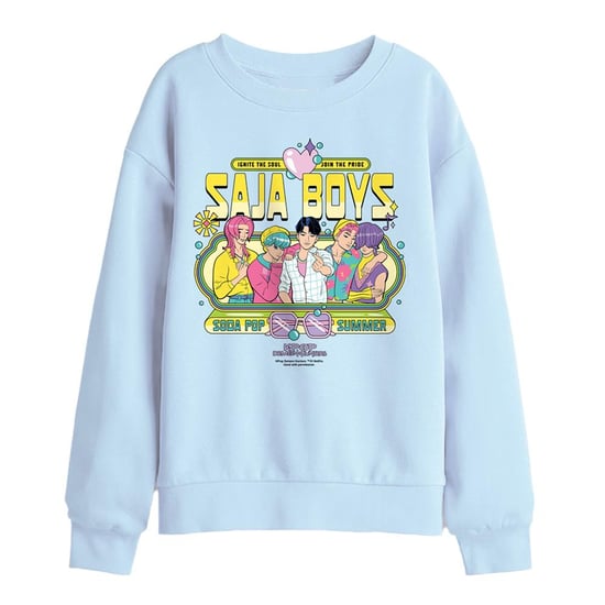 K-Pop Demon Hunters Kindertrui Saja Boys Summer Festival met posterprint (Lichtblauw) - Image 1