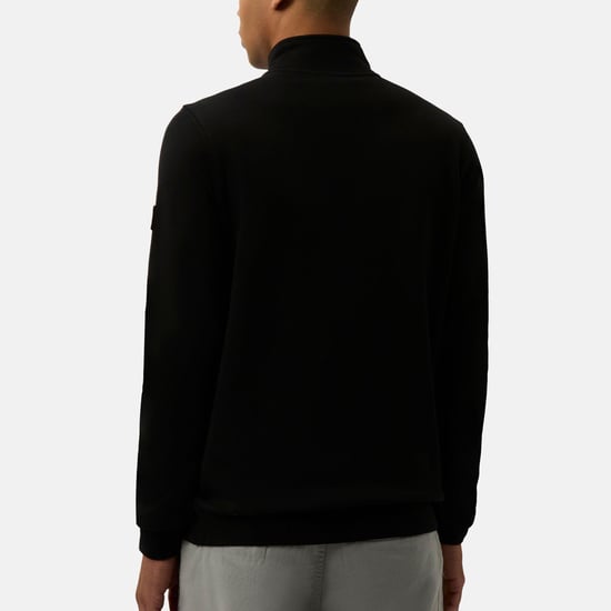Patrick Heren Harlem Quarter Zip Top (Zwart) - Image 2