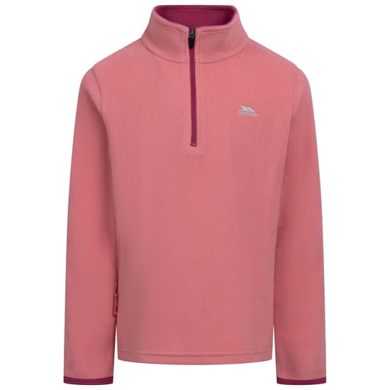 Trespass Kinderen/meisjes Sybil Micro Fleece (Perzik Roze) - Image 2