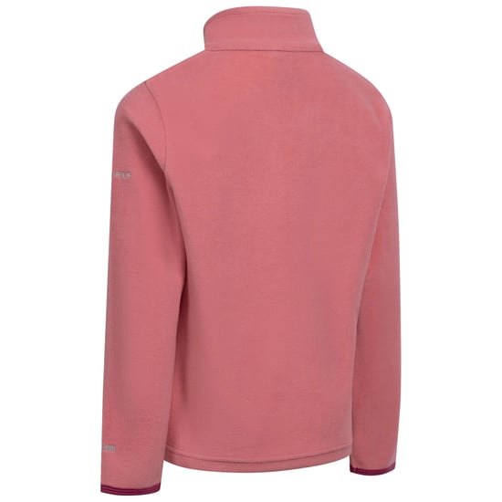 Trespass Kinderen/meisjes Sybil Micro Fleece (Perzik Roze) - Image 3