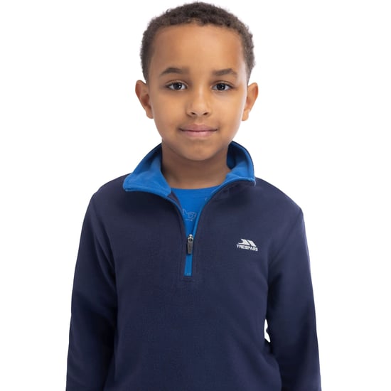 Trespass Jongens Etto Airtrap Microfleece (NAVY/BLAUW) - Image 3