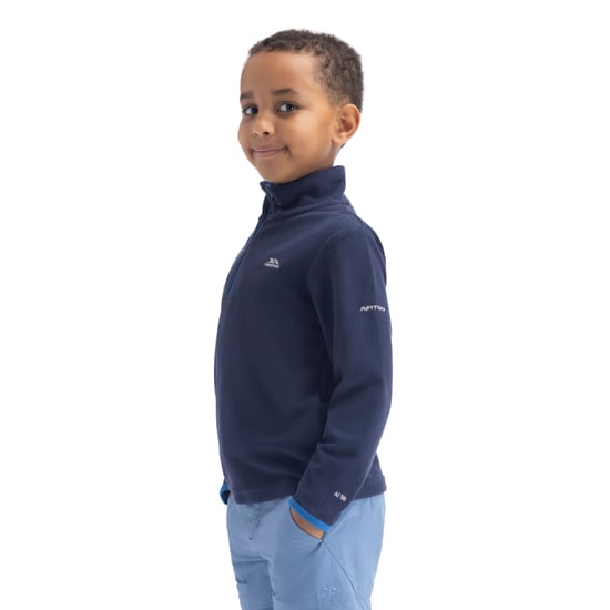 Trespass Jongens Etto Airtrap Microfleece (NAVY/BLAUW) - Image 6