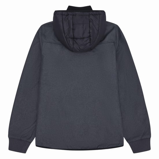 Reebok Heren Mixed Media Jas (Houtskool) - Image 2