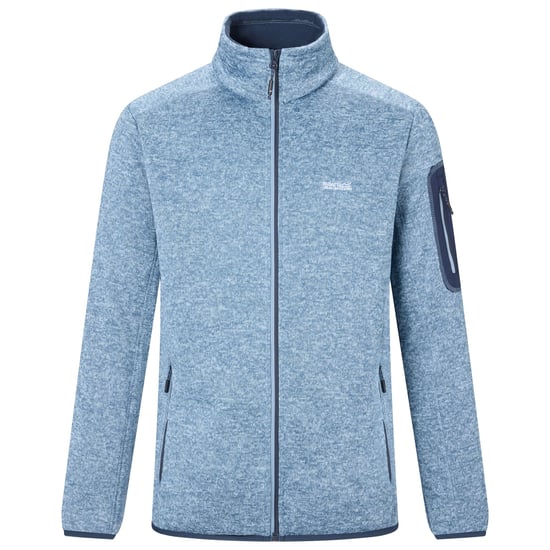 Regatta Heren Newhill Marl Full Zip Fleecejack (Schemerig blauw) - Image 1