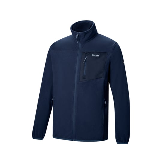 Regatta Herenfleece met Eadle-logo en doorlopende ritssluiting (Marine) - Image 4
