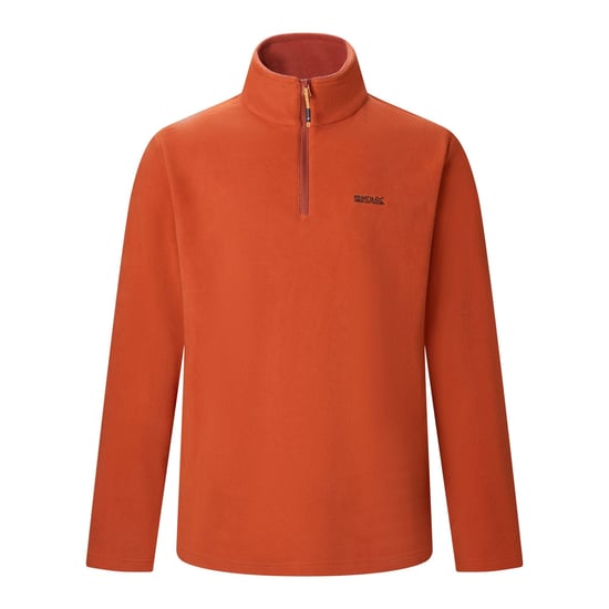 Regatta - Geweldig voor Buiten Heren Thompson Half Zip Fleece Sweater (Rooibosthee) - Image 1