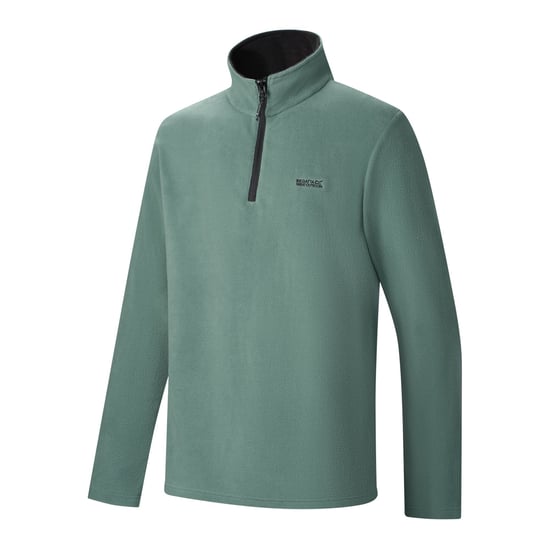 Regatta - Geweldig voor Buiten Heren Thompson Half Zip Fleece Sweater (Donker bosgroen) - Image 4