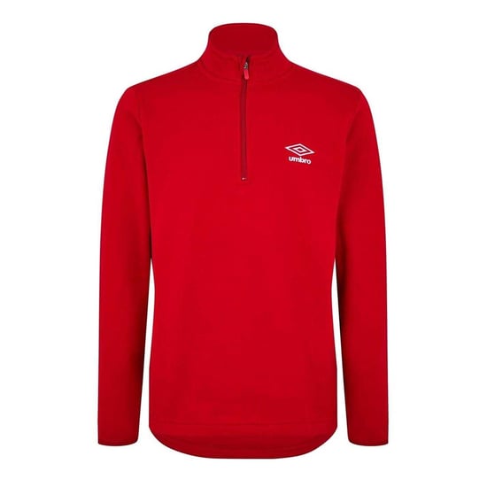 Umbro Heren Club Essential Quarter Zip Regular Sweatshirt (Vermiljoen) - Image 1