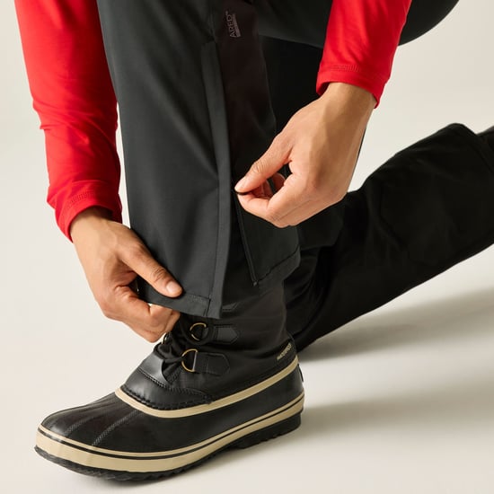 Dare 2B Ski-broek met bretels en twin-tip voor heren (Zwart) - Image 4