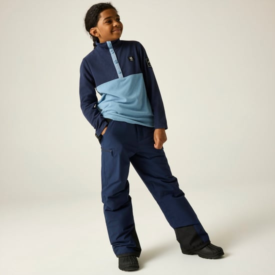 Dare 2B Pow III geïsoleerde skibroek voor kinderen (Marine) - Image 1