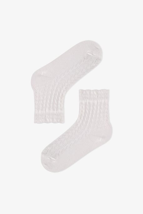 Penti Angel Lace katoenen enkelsokken voor meisjes, 2 paar - Image 2