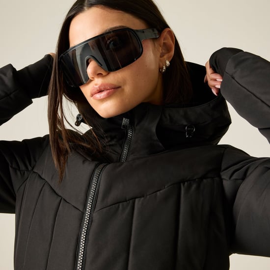 Dare 2B Glacier-jack met vulling voor dames (Zwart) - Image 6