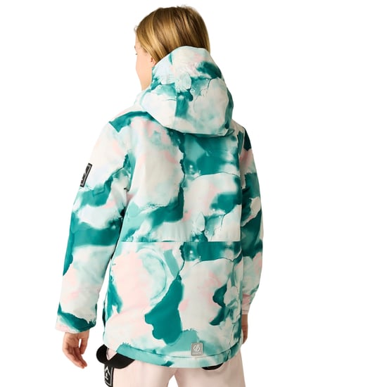 Dare 2B Wing It-skijas voor kinderen/jongens met marmerpatroon (Teal) - Image 6