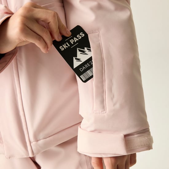 Dare 2B Shredder II-skijas voor kinderen (Roze waas) - Image 6