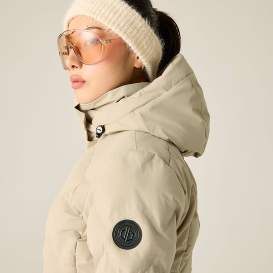 Dare 2B Enfold II gewatteerde ski-jas voor dames (Witte peper) - Image 5