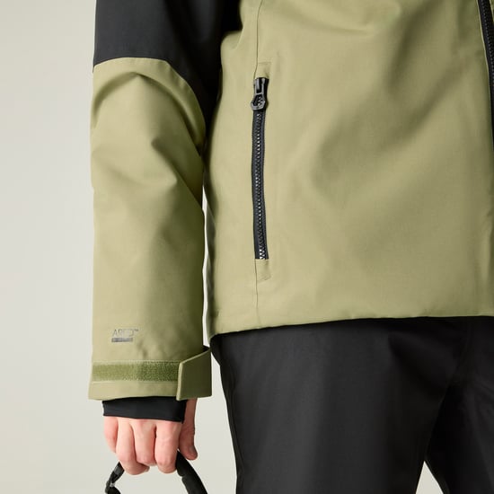 Dare 2B Heren Halfpipe IV Colour Block-skijas (Zwart/Martini Olijf) - Image 5
