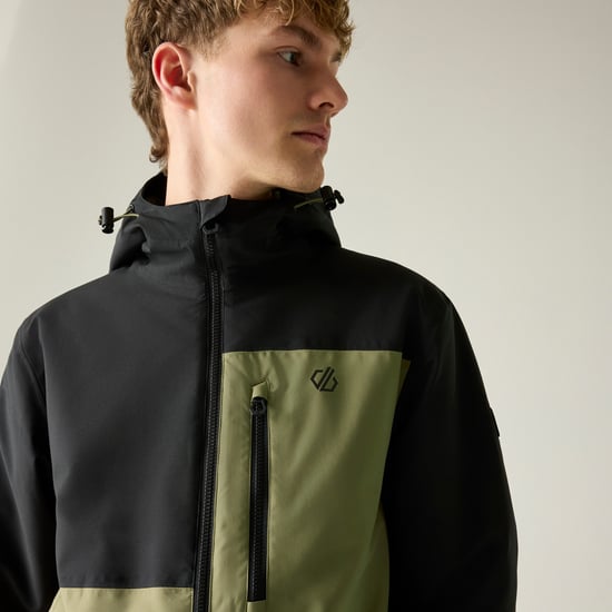 Dare 2B Heren Halfpipe IV Colour Block-skijas (Zwart/Martini Olijf) - Image 6
