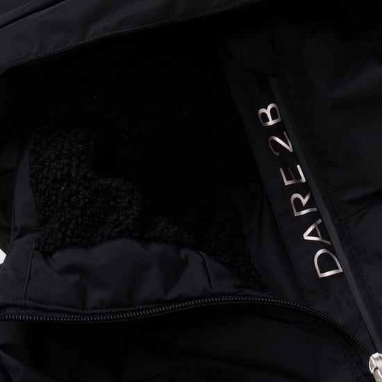 Dare 2B Enfold II gewatteerde ski-jas voor dames (Zwart) - Image 5