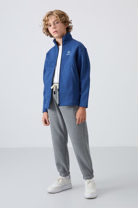 Tommy Life sweatshirt voor jongeren met ritskraag - Image 5