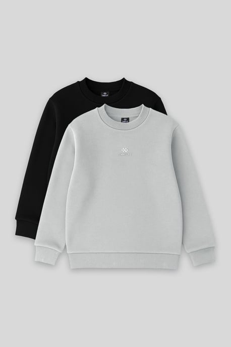 Sweatshirt voor jongeren met ronde hals - Image 1