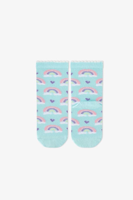 Penti Girls' Unicorn Sky 2-pack enkelsokken - Image 3