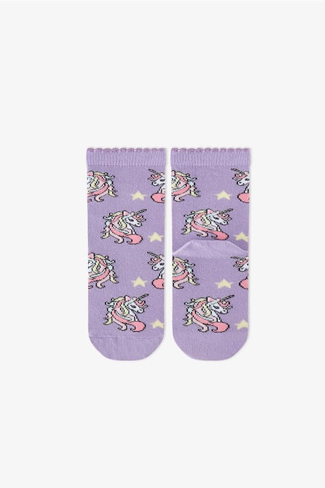 Penti Girls' Unicorn Sky 2-pack enkelsokken - Image 5