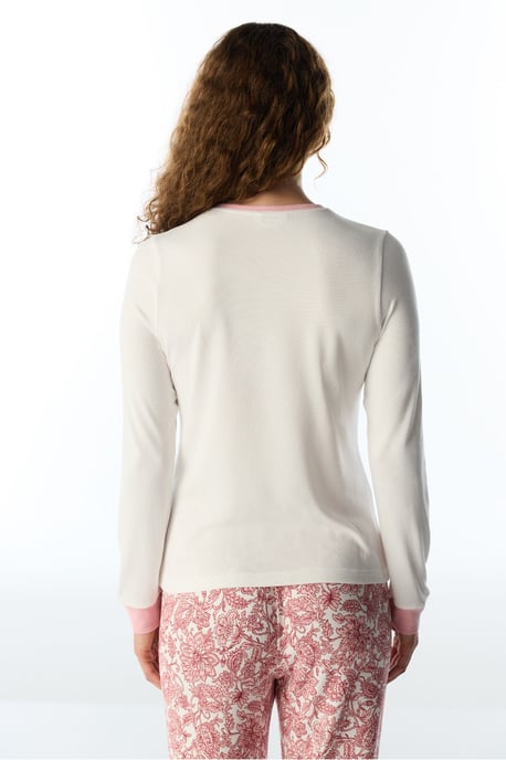 Kırık Countryside Dog Pattern pyjamatop met lange mouwen - Image 6