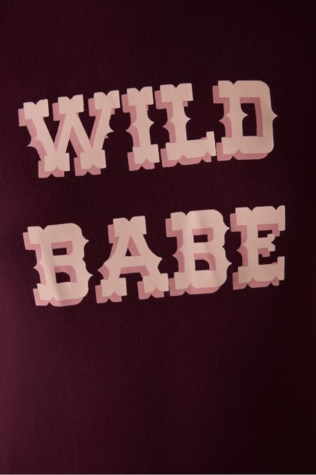 Penti Slogan pyjamatop met lange mouwen en thermisch effect - Image 4