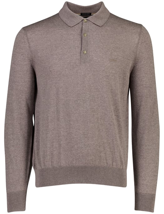 Poloshirt BOSS Black bruin wol - Image 2